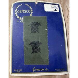US Army Quartermaster Corps Subdued Cloth Branch Insignia Gemsco Military Patch